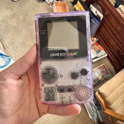 Nintendo Game Boy Color Handheld System - Atomic Purple - FOR PARTS