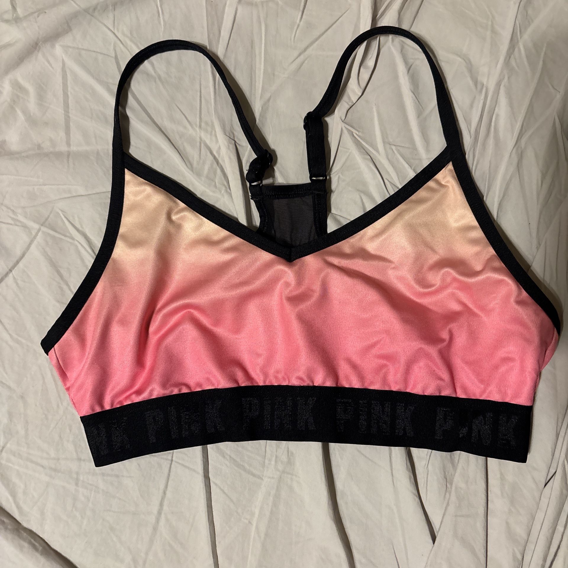 Victorias Secret Pink Sports Bra Used Size M