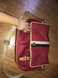 Coach messenger school bag