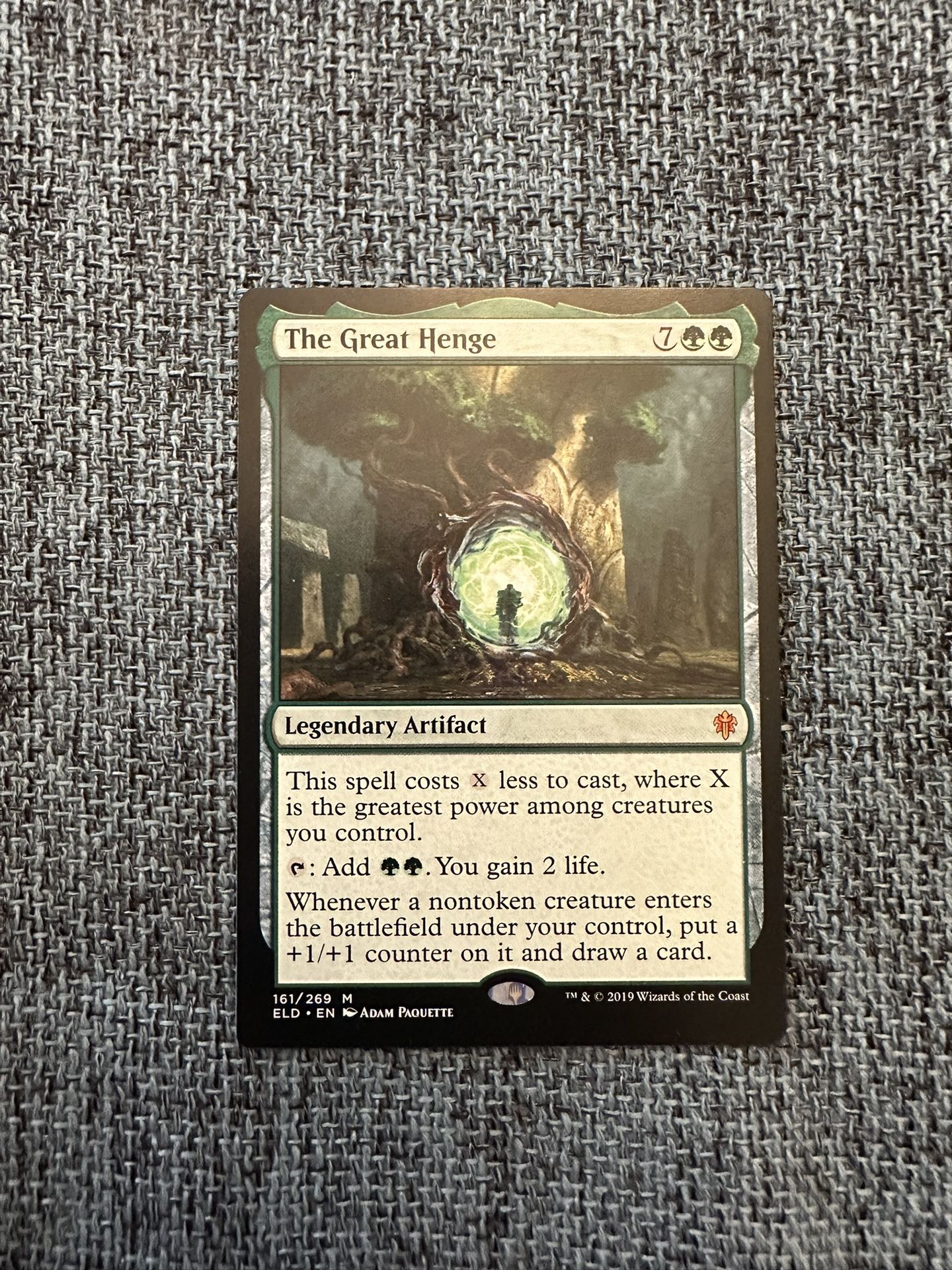 The Great Henge, Magic The Gathering X1