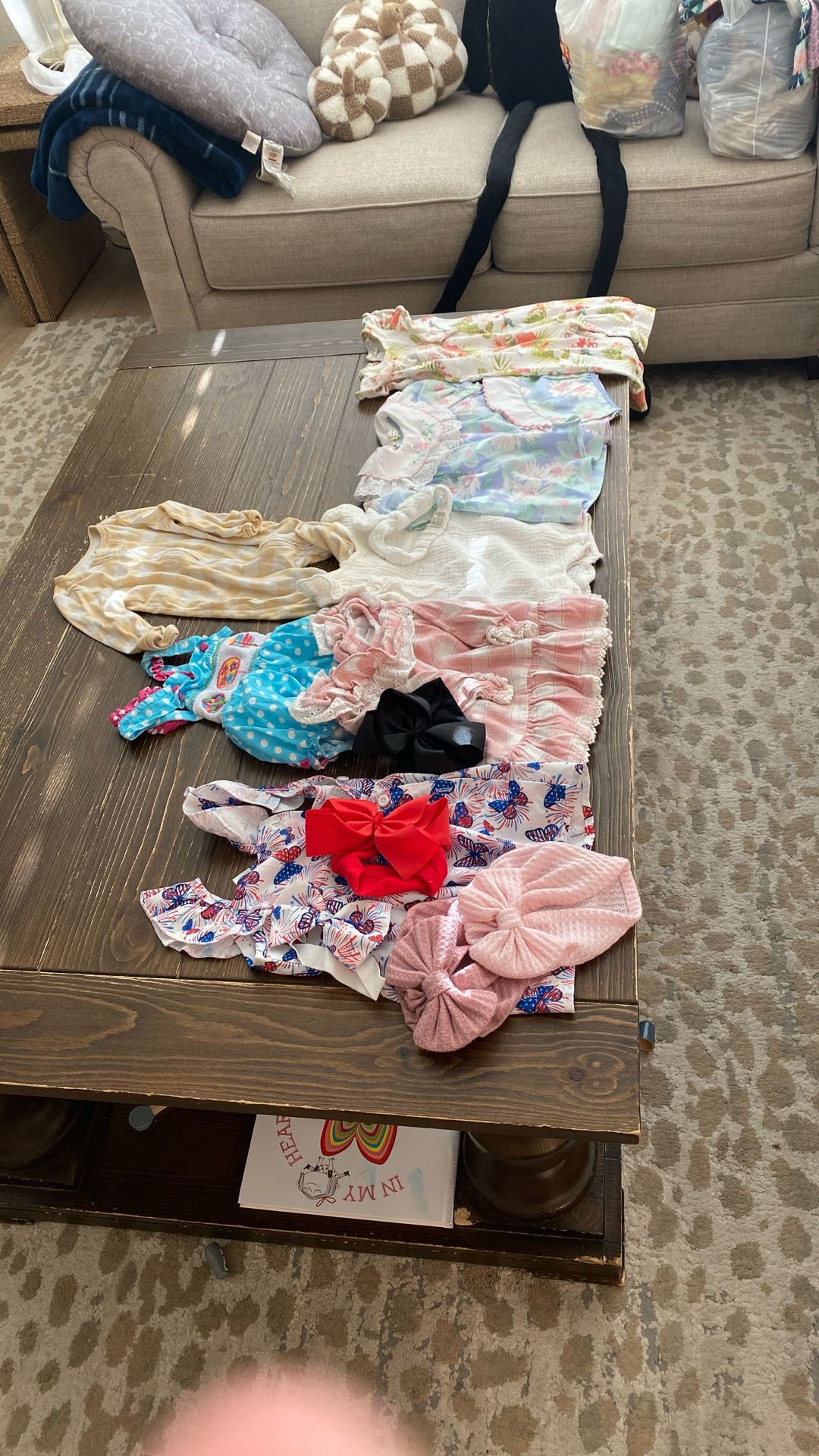 Lot Of 3-6 Months Baby Girl Clothes