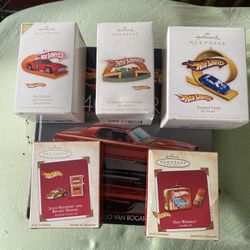 Hot Wheels Christmas Xmas Tree Ornaments 