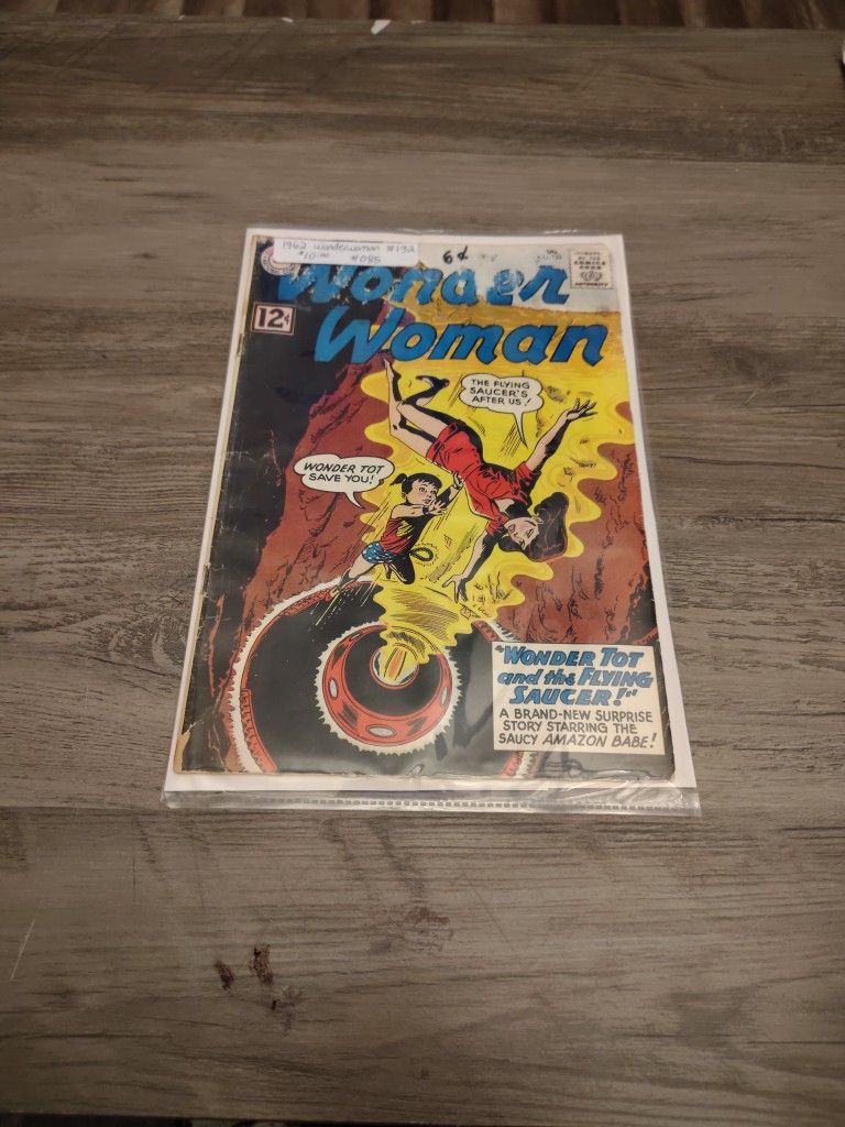 1962 Wonderwoman #132 Comic Book