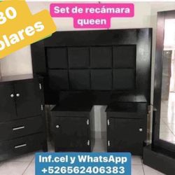 Hermosos Juegos De Recámara Queen En 330 Dólares