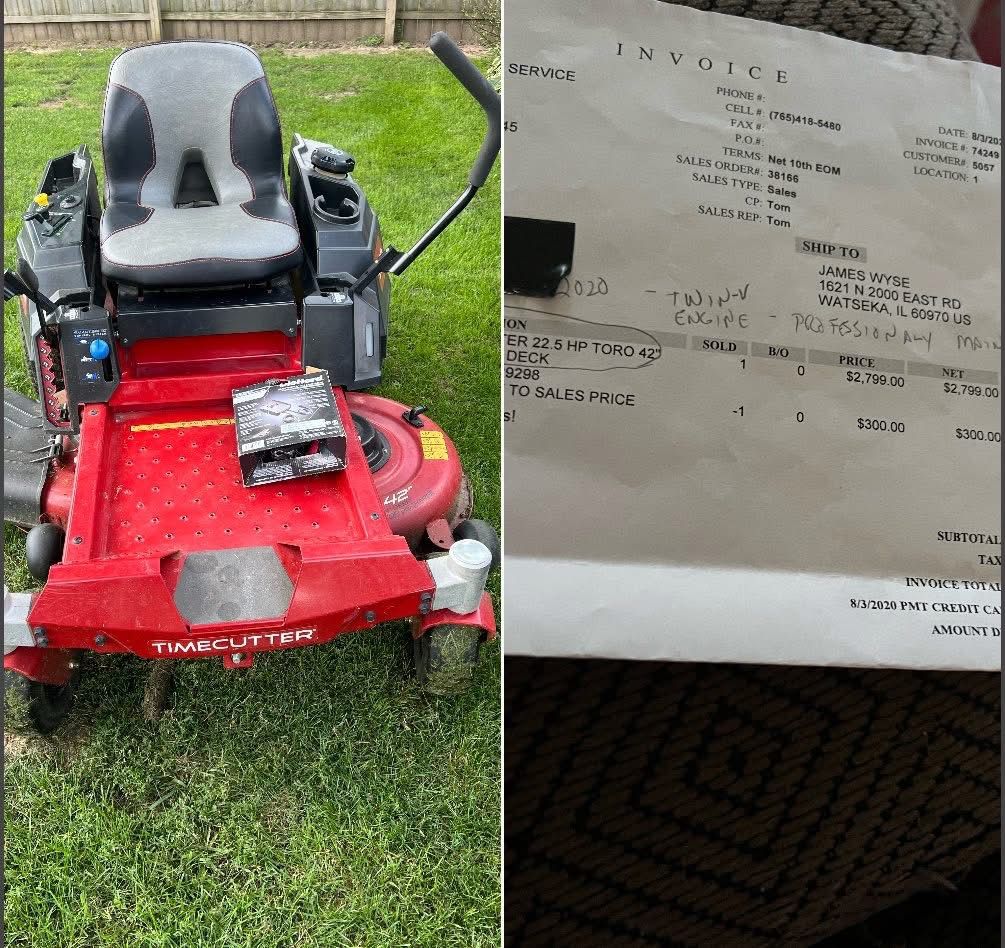 Toro TimeCutter 22.5 HP 360