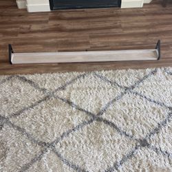 White Wash Hanging Shelf 