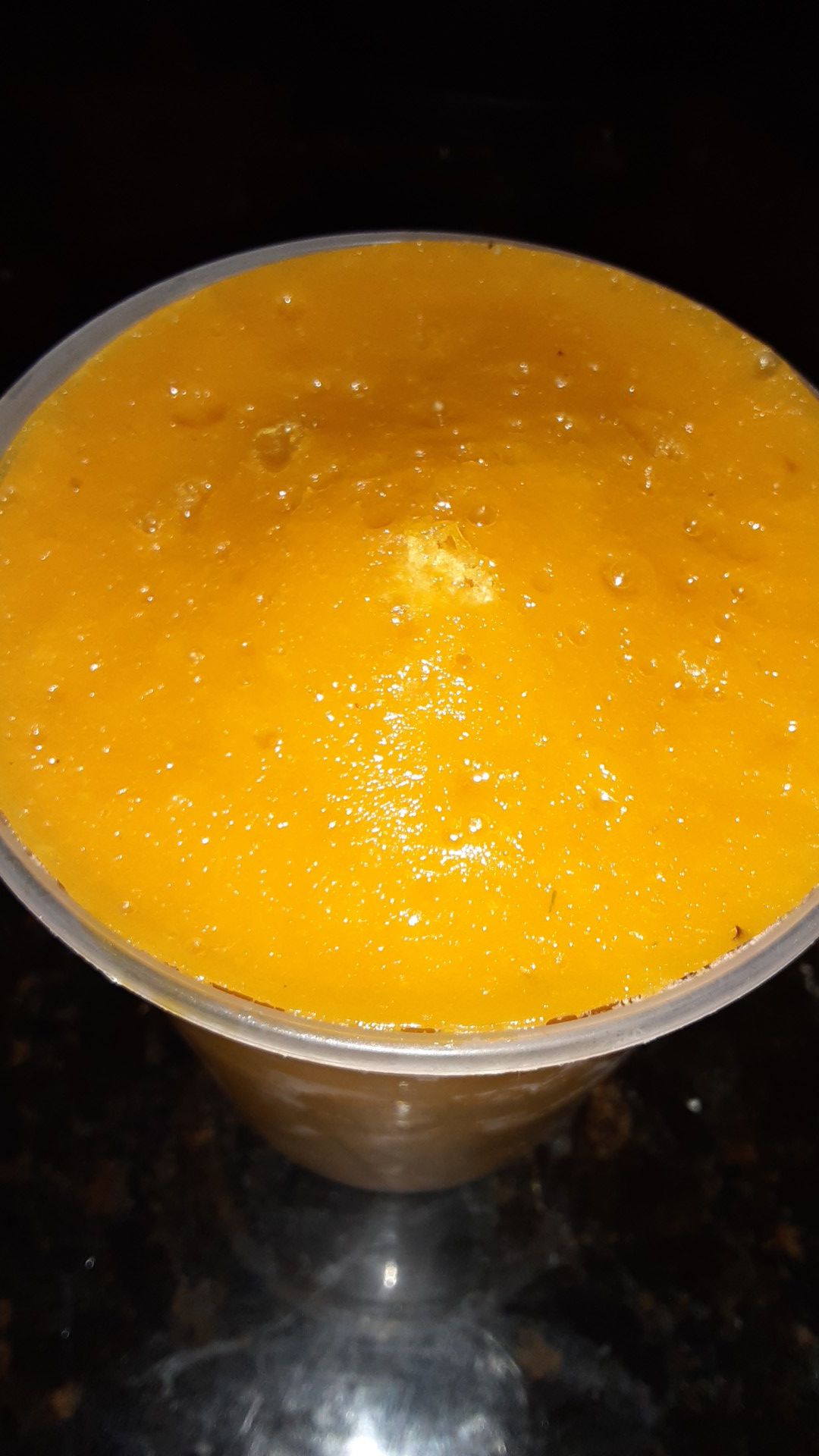 Frozen mangoe puree