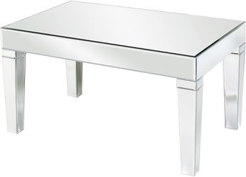 Functional and Decorative Mirrored Finished Coffee Table