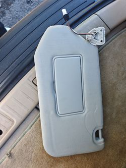 Nissan sun visor