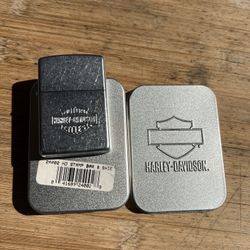 Harley Davidson Zippo Bar And Shield 