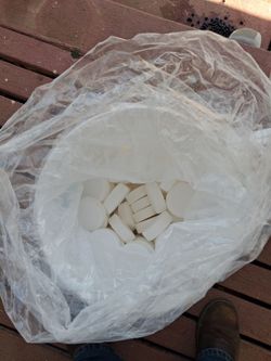 3" chlorine tablets 50lbs 110 taps