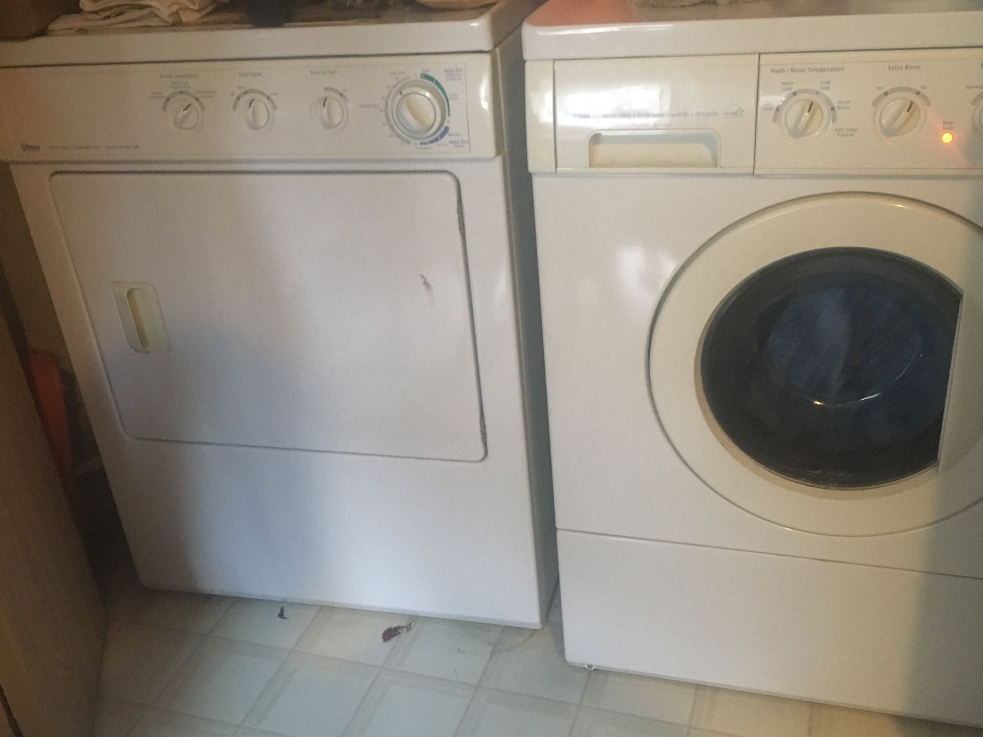 Gibson Washer and dryer in great condition for Sale in Puyallup, WA OfferUp