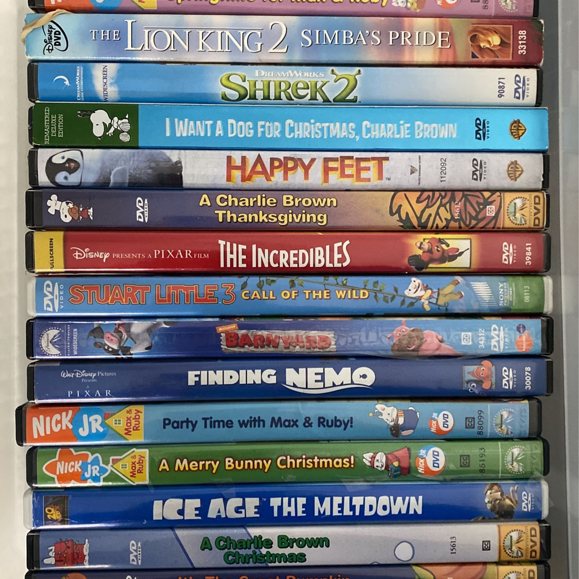 Children’s DVDs And DVD PLAYER