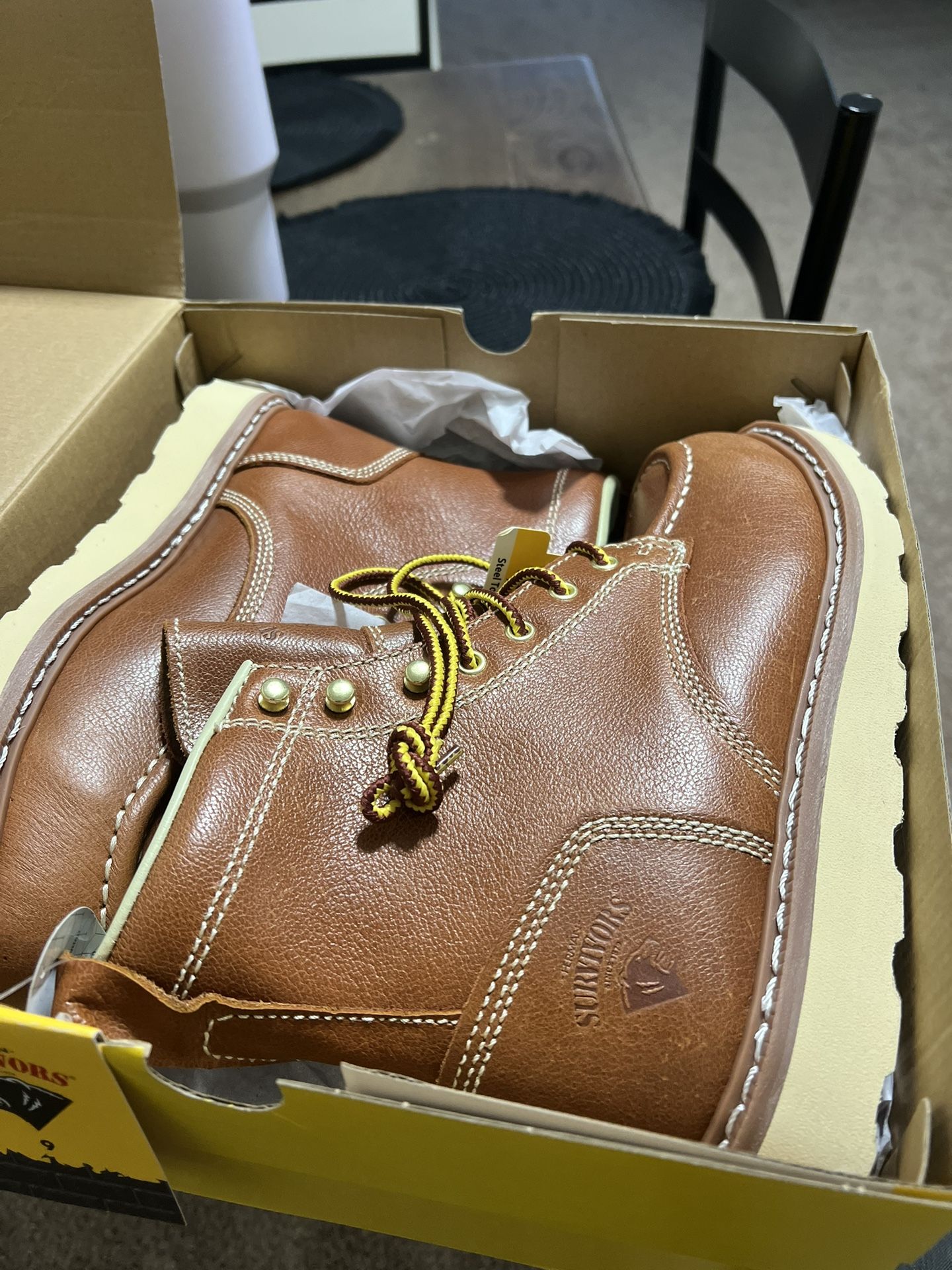 Steel Toe Work Boots