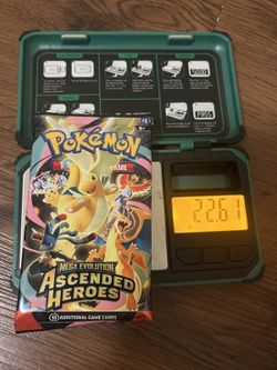 VERY HEAVY! GOD PACK? 22.61g+ Ascended Heroes Pokemon TCG Booster Sealed. #144