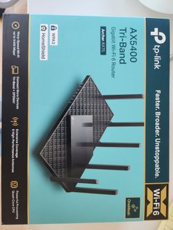 TP-Link Archer AX75 Tri-Band AX5400 Wi-Fi 6 Router - used