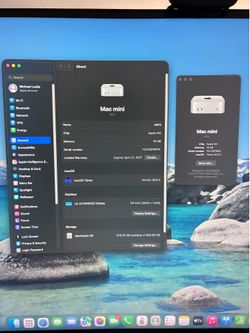 Mac Mini M4 16GB Memory 1TB Storage