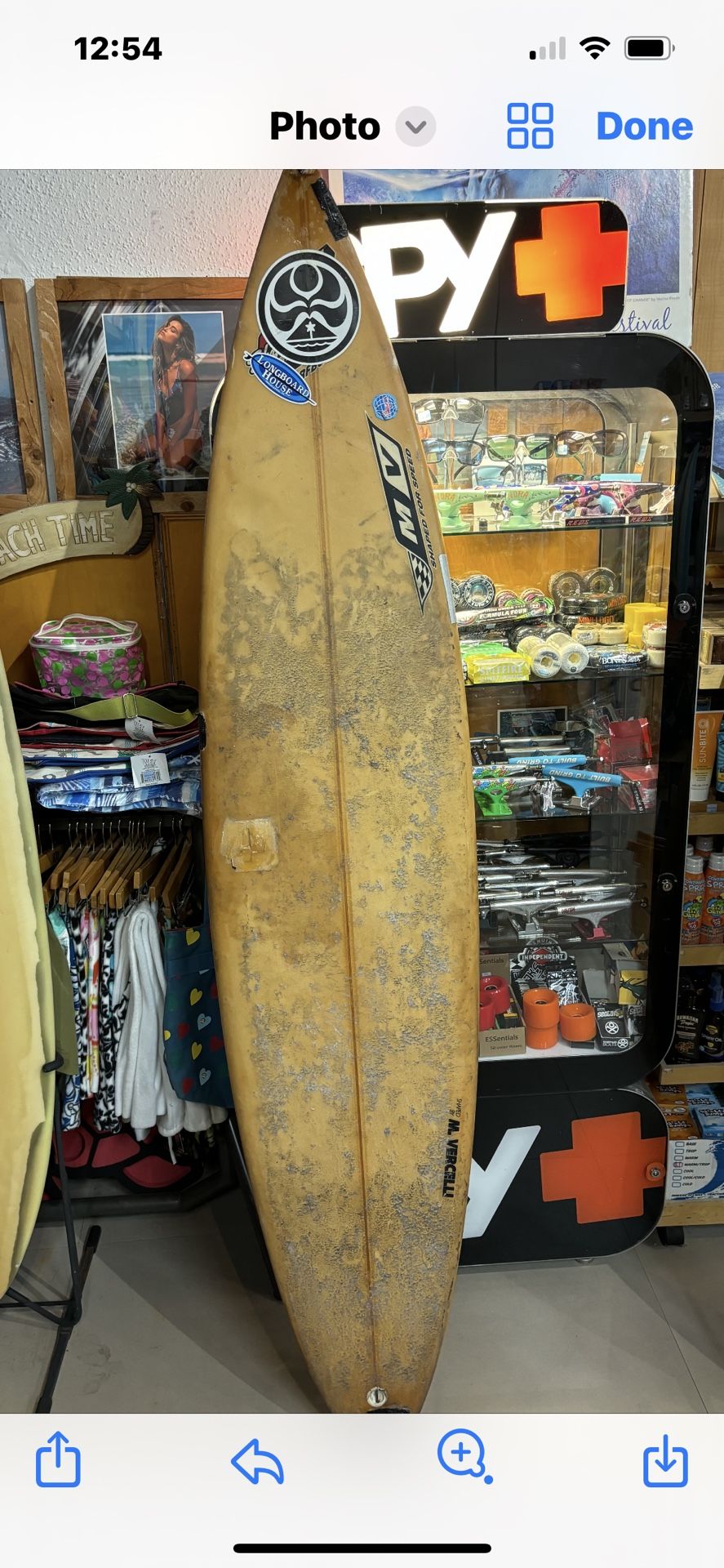 7-0 Surfboard MV at Catch A Wave Surf Shop In Coconut Grove
