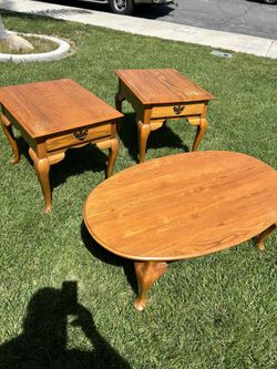Lamp Stand And Coffee Table Set