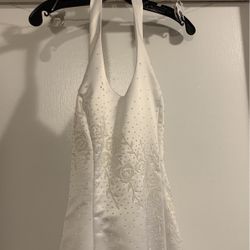 White Formal Dress- New With Tag
