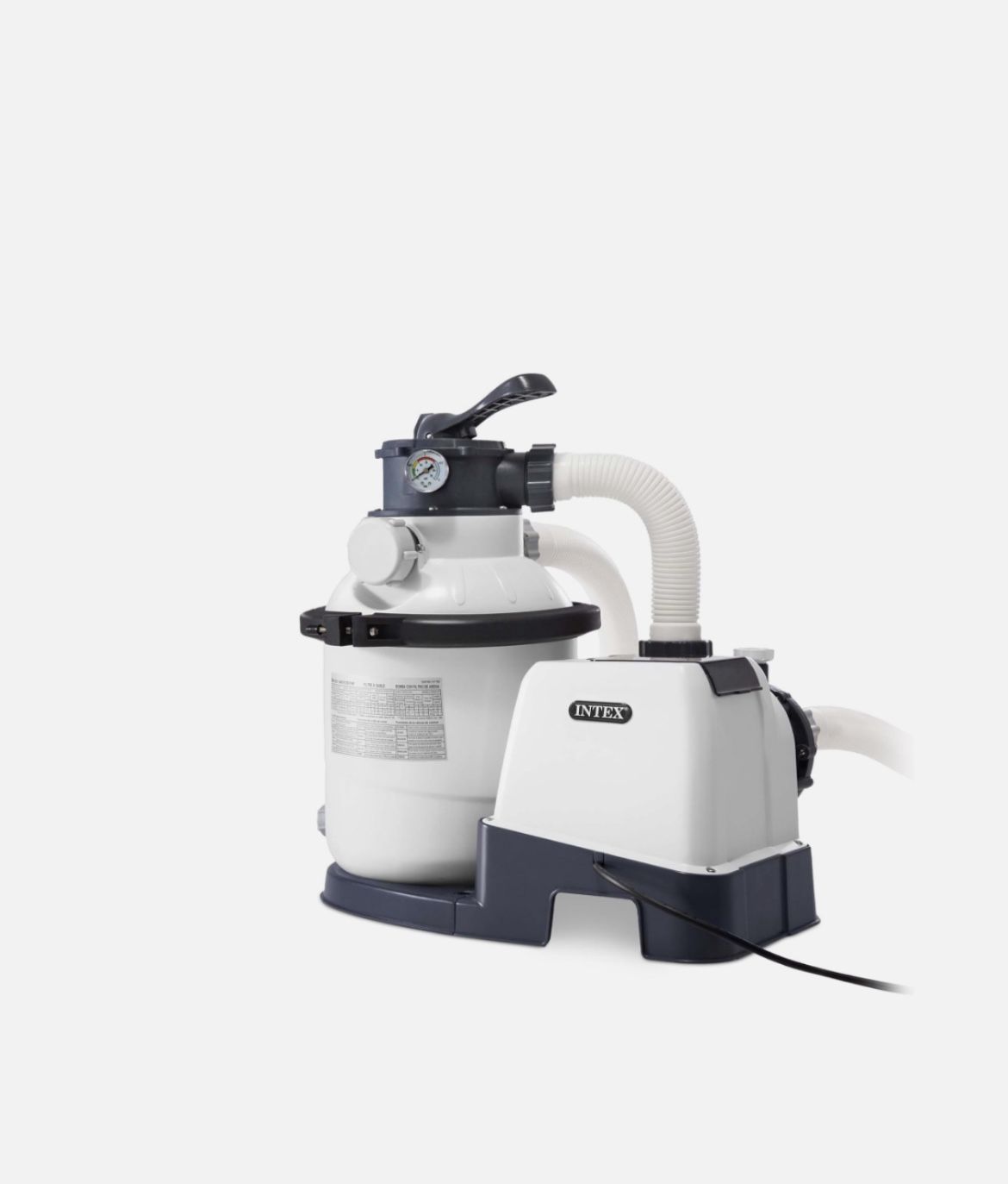 Intex Krystal Clear SX1500 Sand Filter Pump (1500 GPH)**