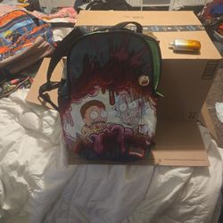 Sprayground Rick And Morty Limited Edition Backpac
