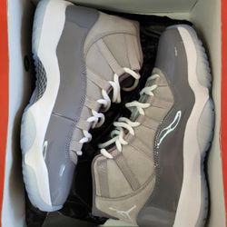 Jordan 11 Cool Grey Size 10