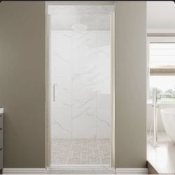 Pivot Frameless Glass Shower Door