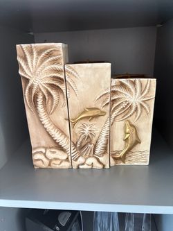Ceramic reversible candles