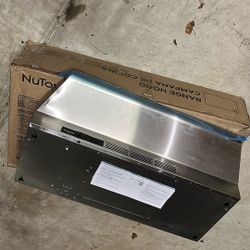 30 inch range hood non ducted