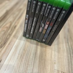 Xbox One Game Bundle 9 Discs Popular Titles Tested & Clean