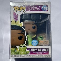 Princess Tiana and Naveen Funko Pop