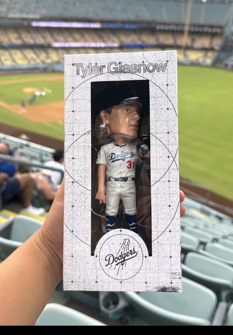 Tyler Glasnow Los Angeles Dodgers Bobblehead SGA 9/18/2025 NIB