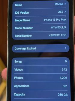 iPhone 16 Pro Max