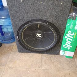 15 Inch Kicker Subwoofer 