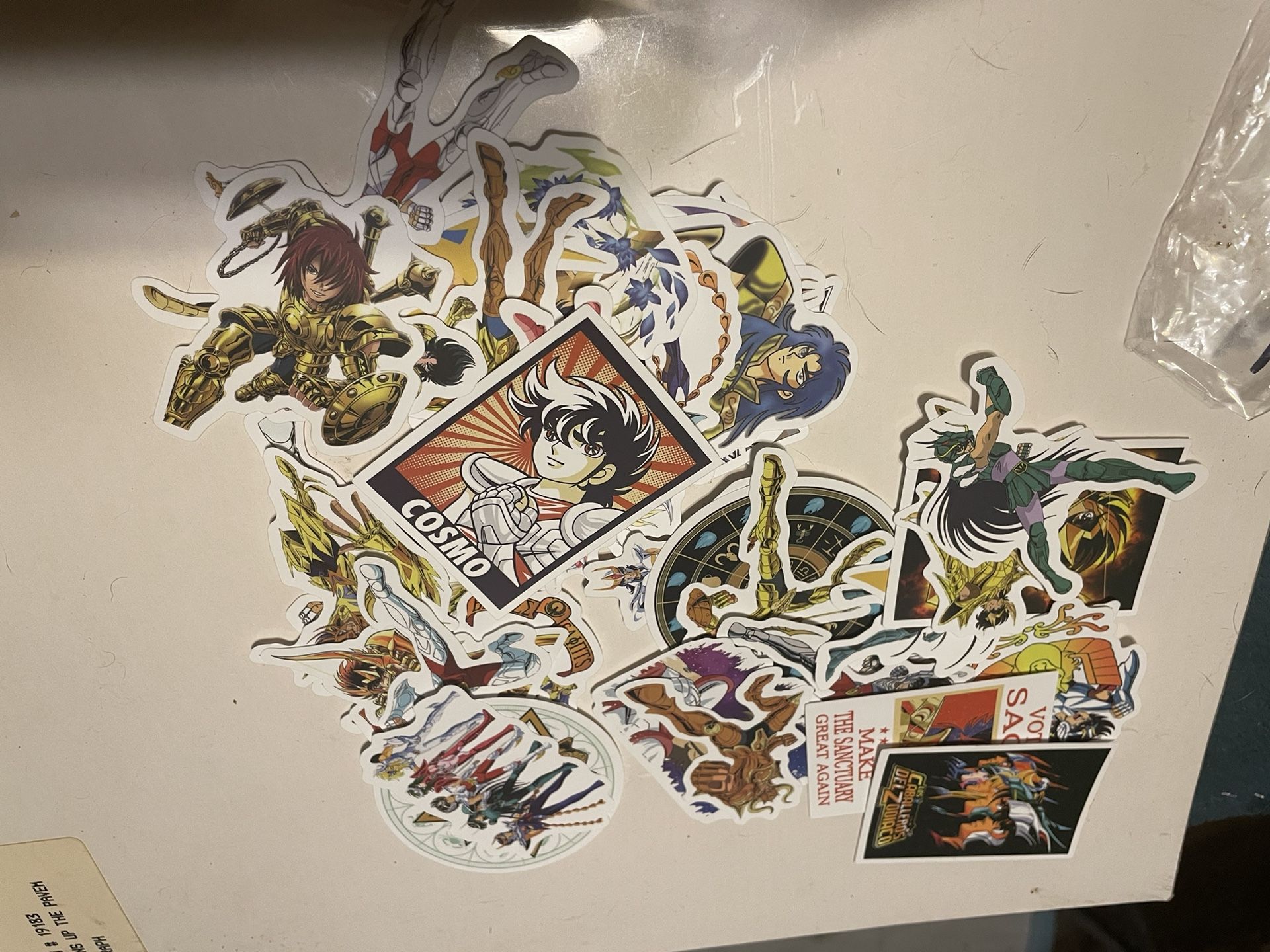 Saint Seiya Stickers Over 50+