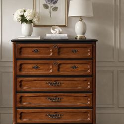 Refurbished Antique Solid Wood Dresser