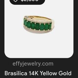 Effy 14 k ring OR OBO