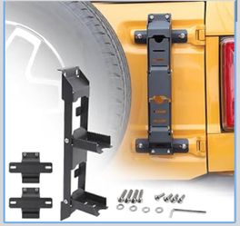 2021-24 Bronco Tailgate Door Hinge Metal Folding Foot Pedal Step