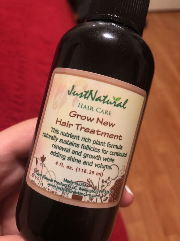 Just Natural Grow New Hair Treatment Find Your Perfect Hair Style