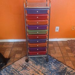 Storage Bins Cart