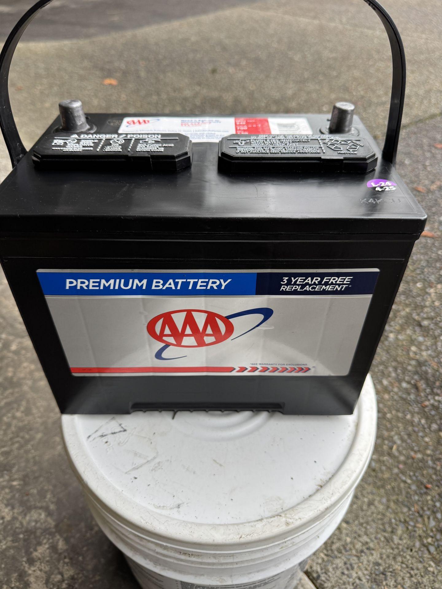 Car Battery Size 24F