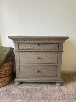 Two RH nightstands