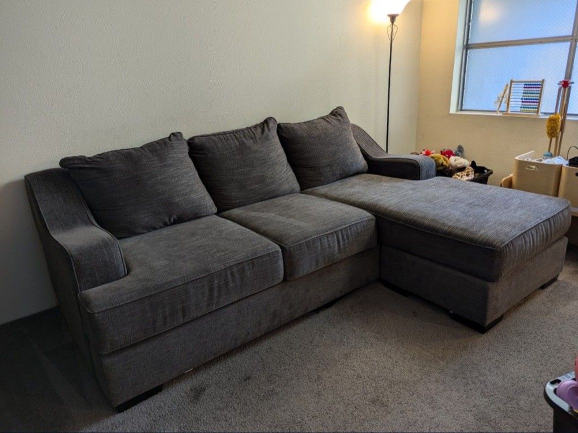 Living Spaces - Gilbert Sofa Chaise