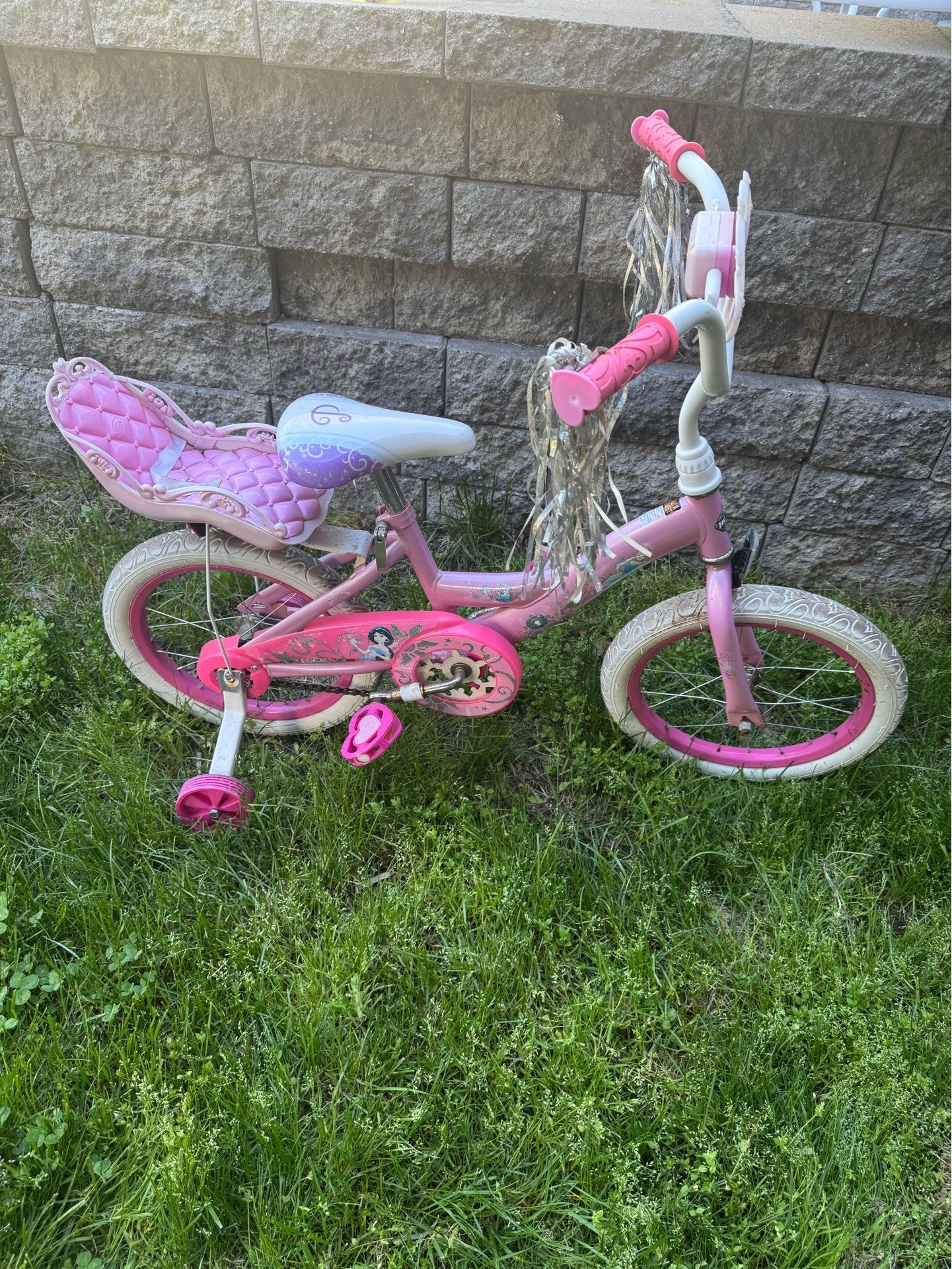 Boy and girl bike