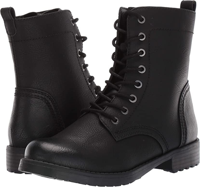 Size 12 Black Combat Boots Women 