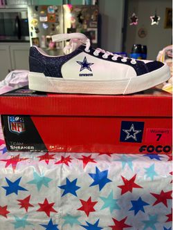 Official Dallas Cowboy  womans sneakers