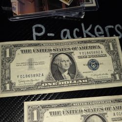 $1 Silver Cert-  ($7)