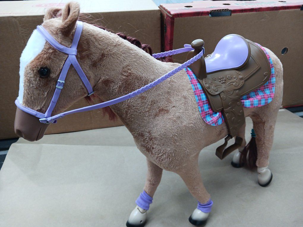  Palamino Doll Horse, American Girl Compatible