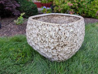 Large Ceramic Glazed Pot